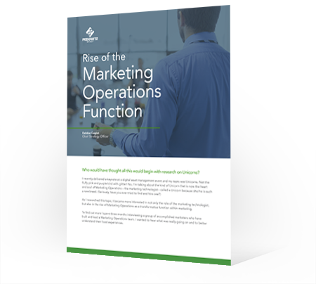 Rise of the Marketing Operations Function